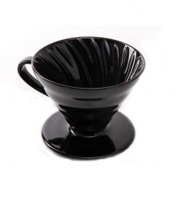 V60 02 Seramik Kahve Demleme Ekipmani Siyah Sezy Coffee V60 02 Seramik Kahve Demleme Ekipmani Siyah Sezy Coffee